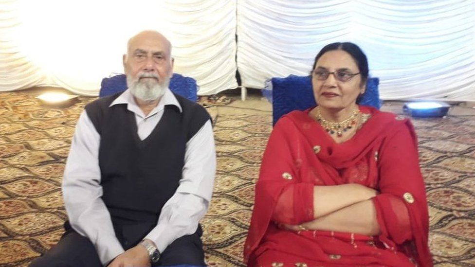 Khurram Masood's parents Tariq Masood and Shaheena Tariq