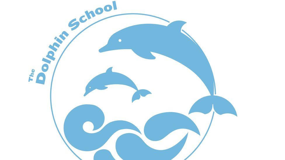 The Dolphin School's logo