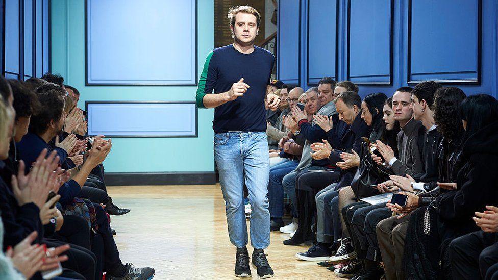 Designer JW Anderson Wears Irish Jersey On Catwalk