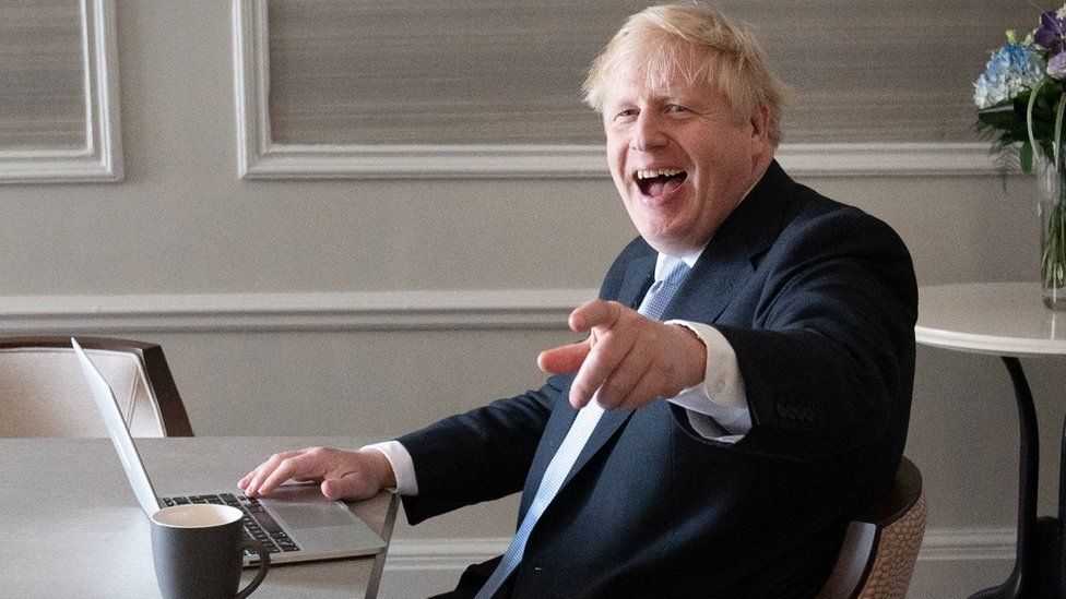 Boris Johnson prepares his conference speech