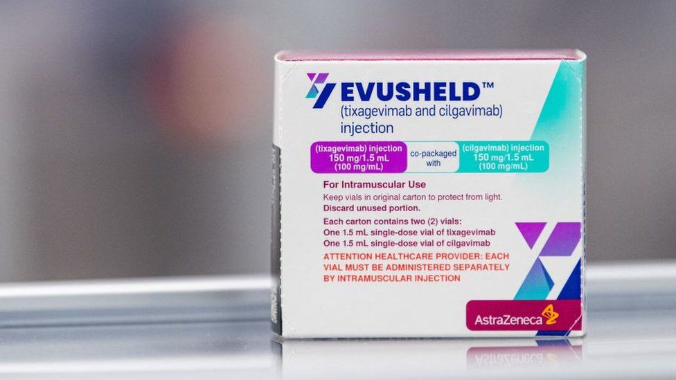 Evusheld antibody treatment against Covid