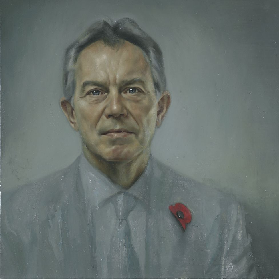 Tony Blair portrait by Jonathan Yeo