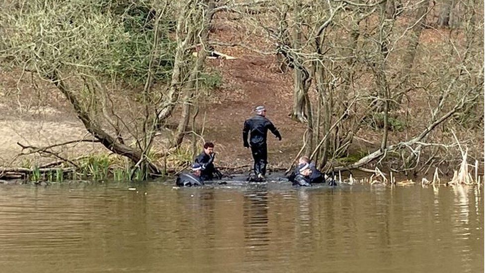 Police divers