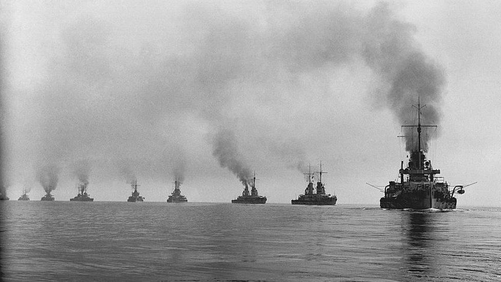 Ships of the Imperial German Navy, circa 1914