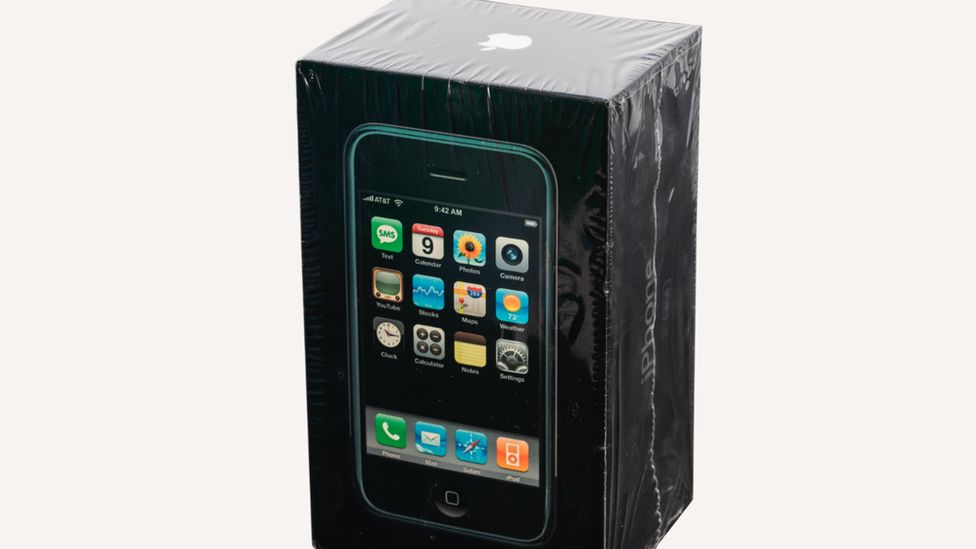 First-generation iPhone in original packaging