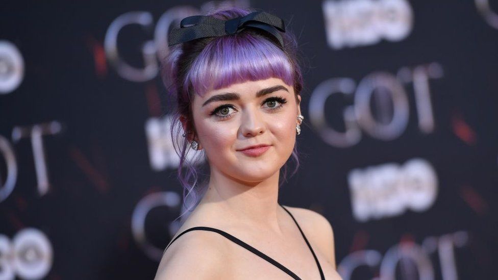 Game of Thrones' Maisie Williams on the red carpet