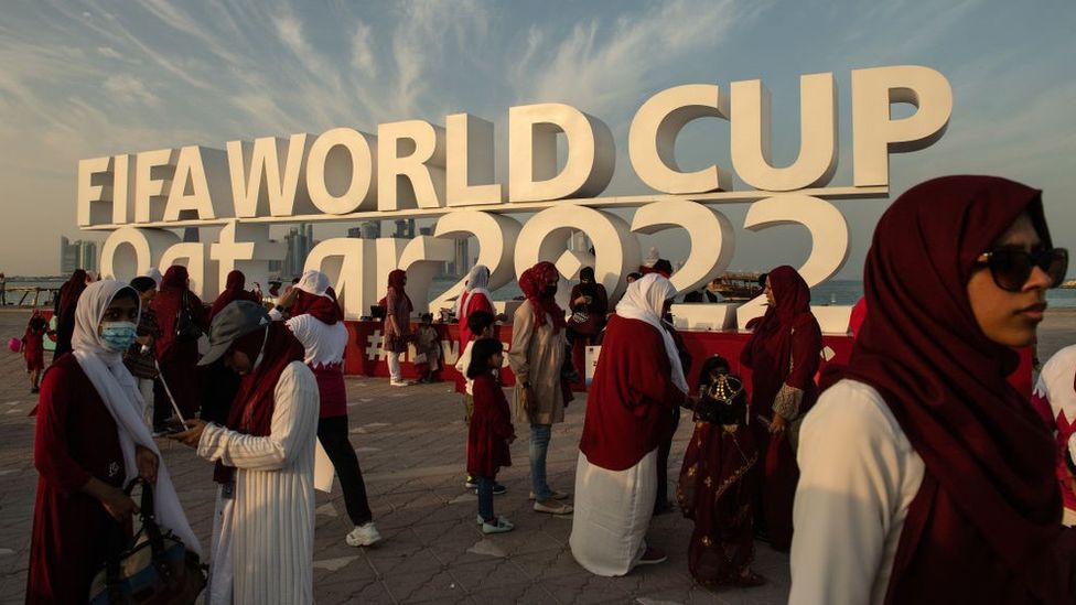 Rally for Qatari female football fans in Doha
