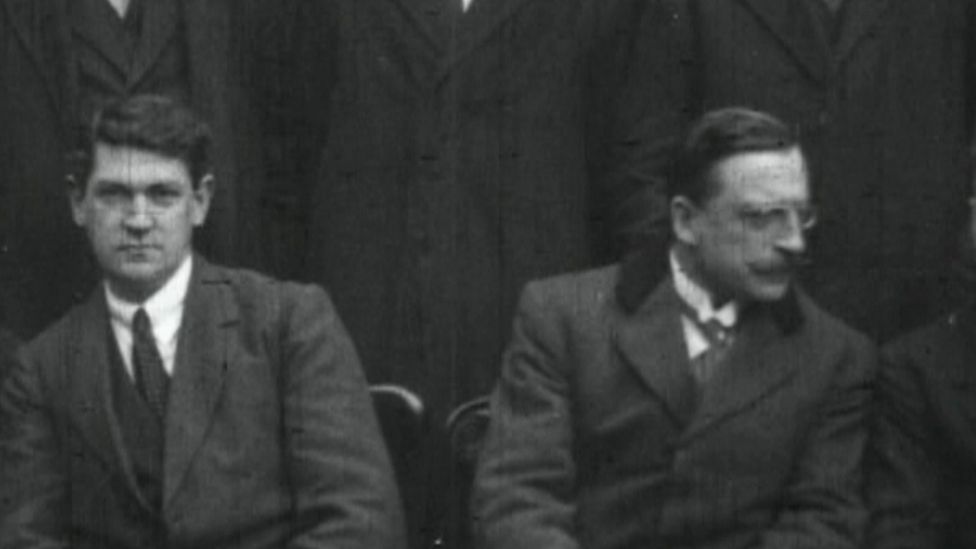 Michael Collins and Arthur Griffith