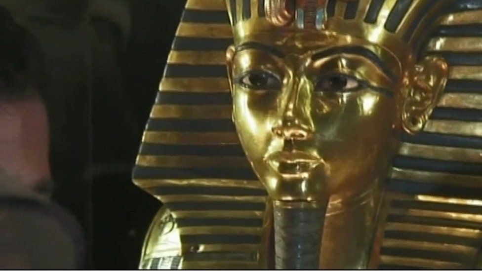 King Tutankhamun's burial mask