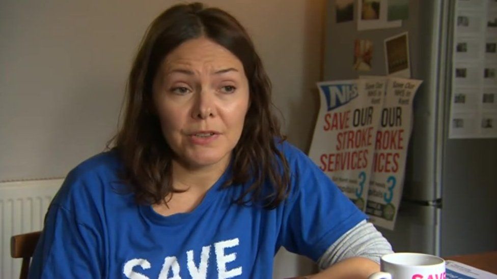 Carly Jeffrey, of Save Our NHS in Kent