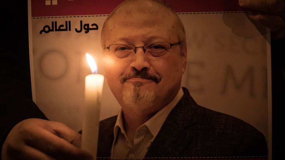Candlelit vigil to Jamal Khashoggi