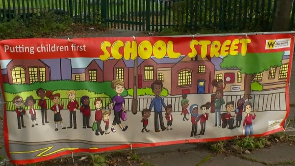 School streets sign