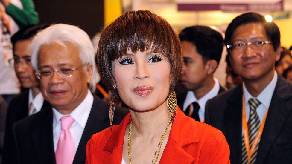 This picture taken on March 24, 2010 shows Thai Princess Ubolratana Rajakanya