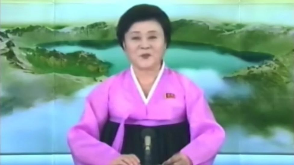 North Korea's senior news reader Ri Chun-hee