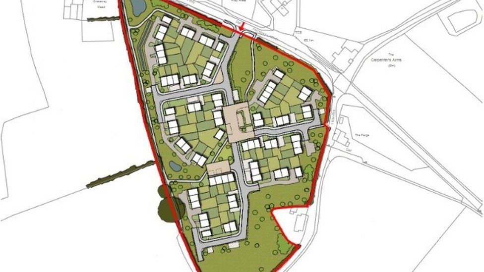 Plans 73 homes on Tintinhull Road