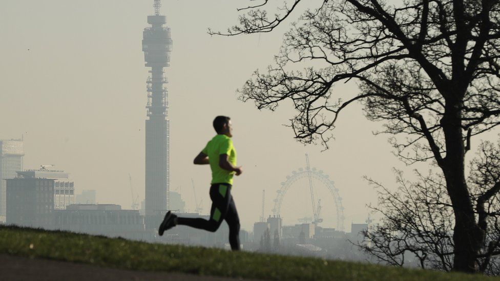 Runner in London