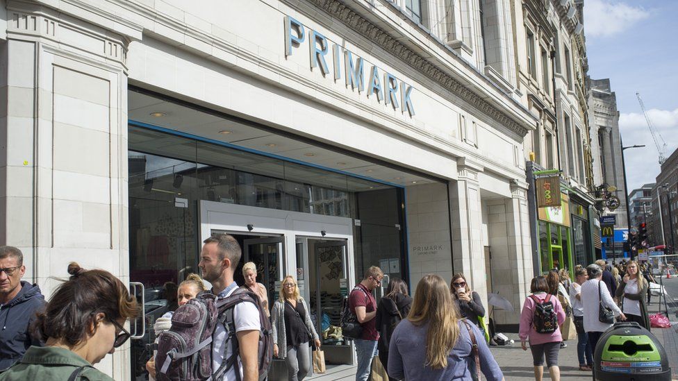Primark store in central London