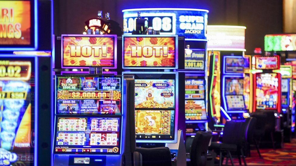 Slot Machines in a casino