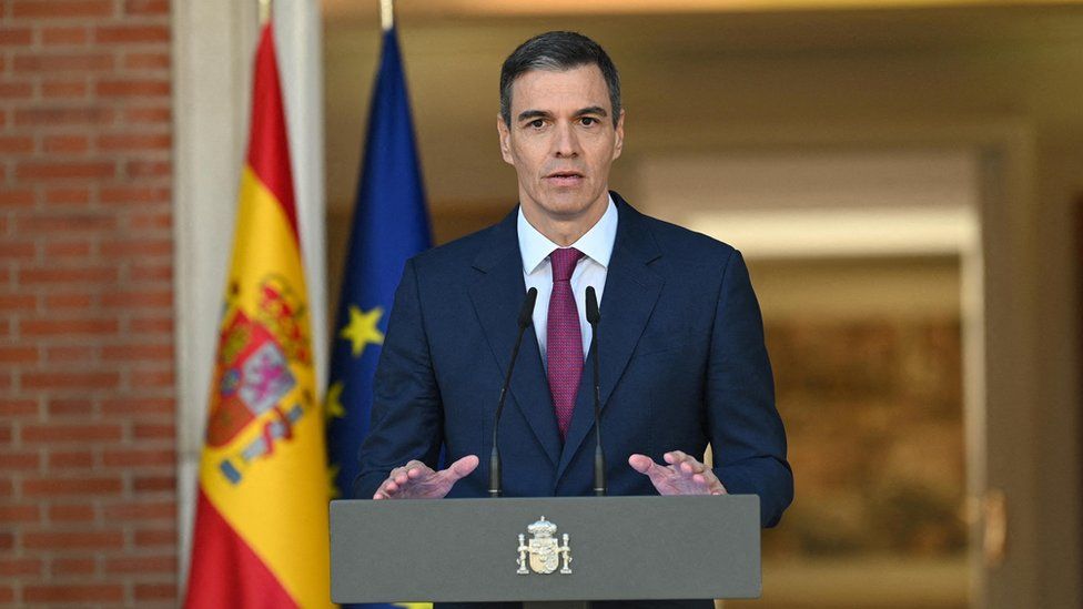 Spanish Prime Minister Pedro Sánchez