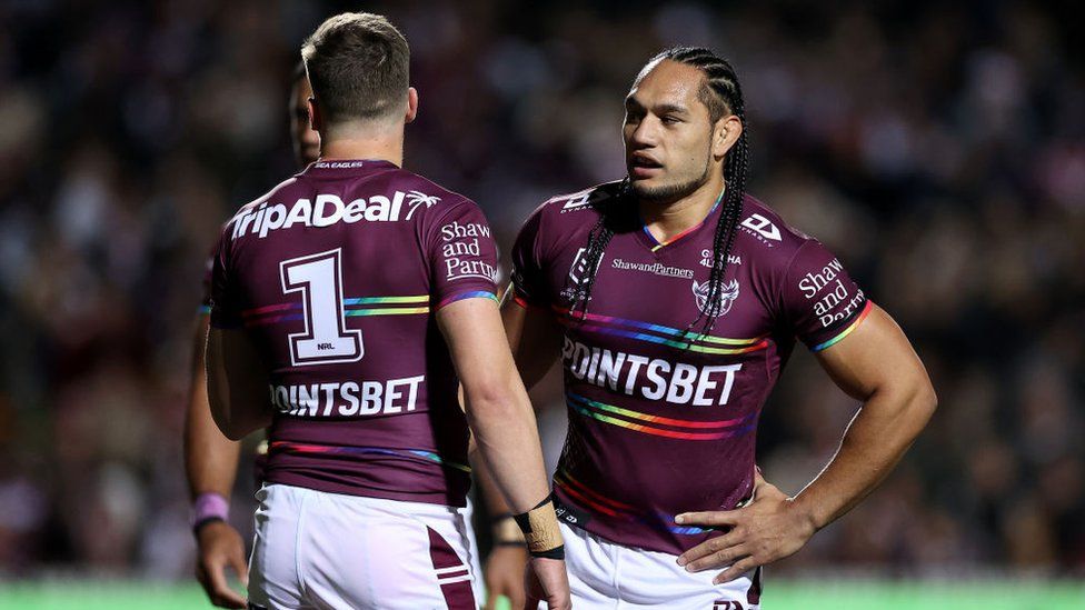 Two Sea Eagles players
