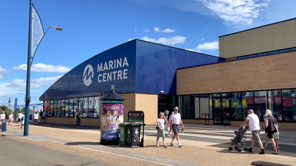 Marina Centre on Marine Parade, Great Yarmouth