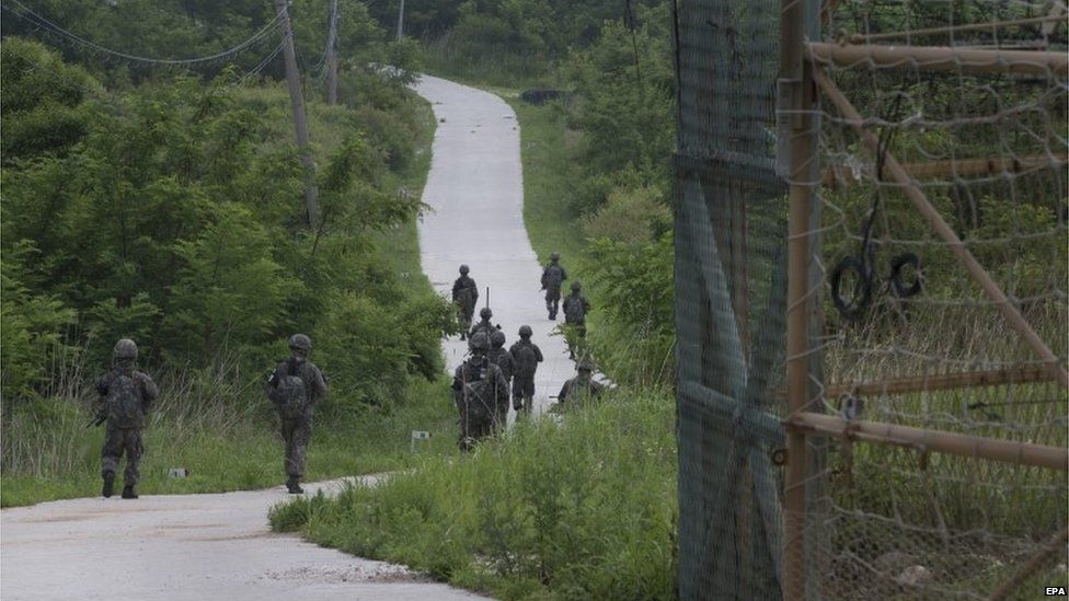 South Korea Blames North For DMZ Mine Blast - BBC News