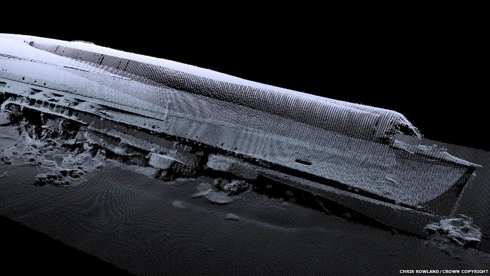 New images reveal sunken Royal Oak battleship BBC News