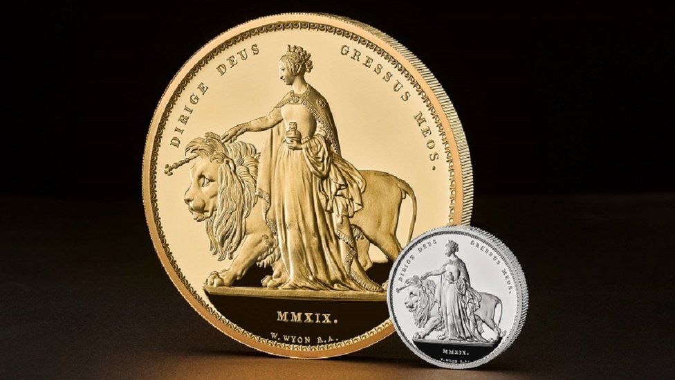 The Royal Mint launches largest coin ever - BBC Newsround