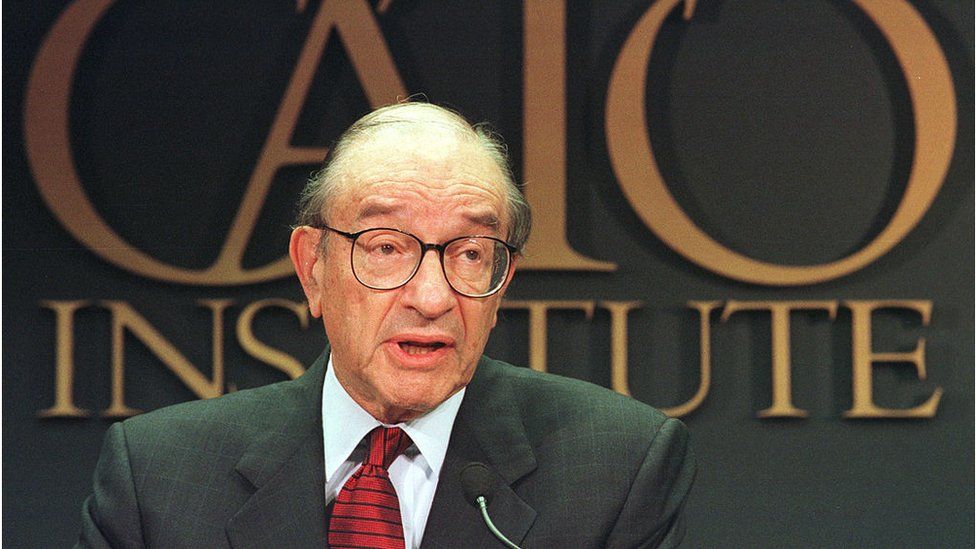 Former Federal Reserve chairman Alan Greenspan