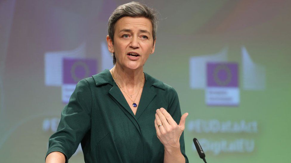 EU antitrust chief Margrethe Vestager