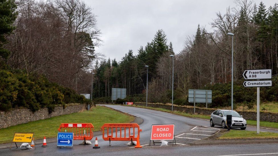 Woman 83 dies following A98 crash in Moray BBC News