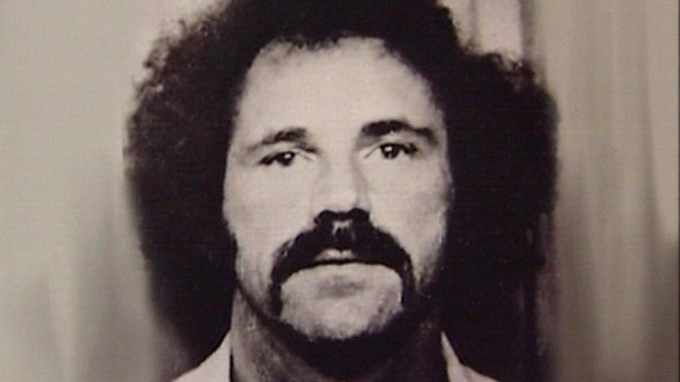Ron Evans in an old custody photograph