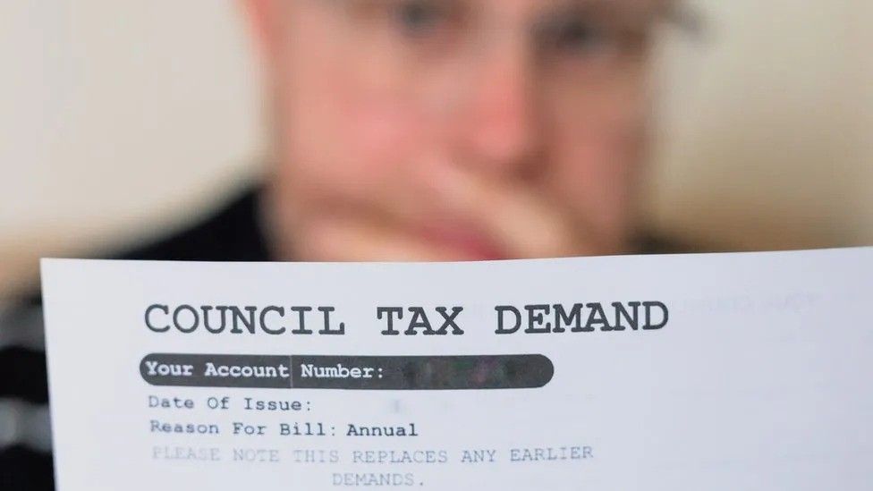 Council tax form