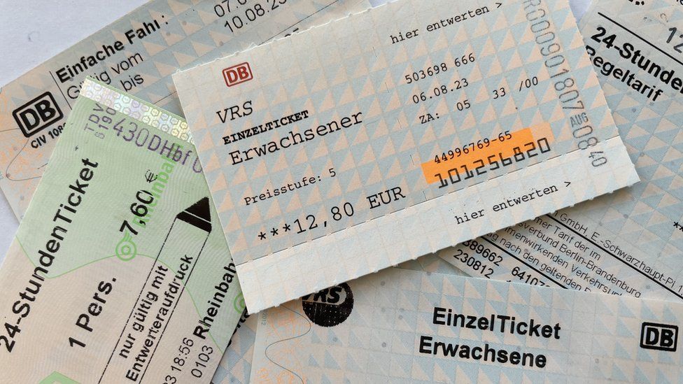 Железнодорожные билеты в Германии