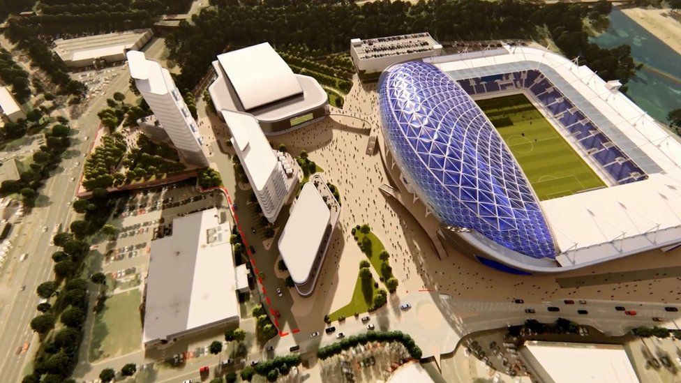 Proposed development of the King Power Stadium site