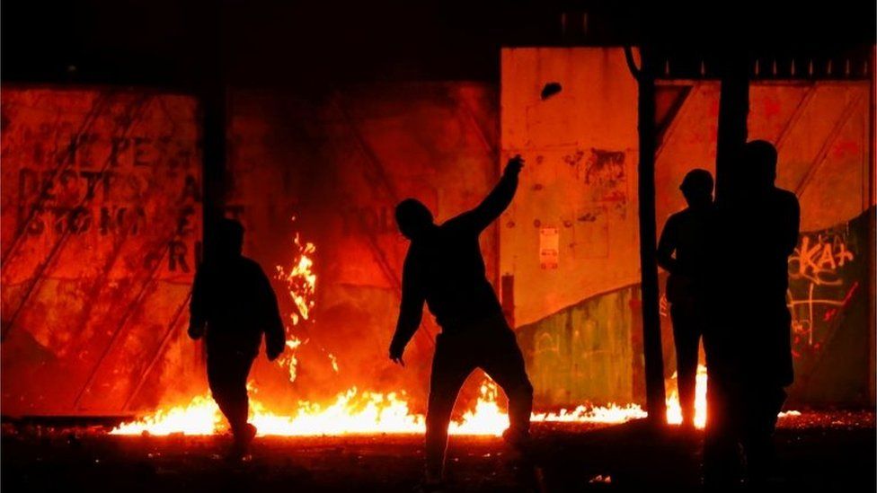 Riots in Belfast