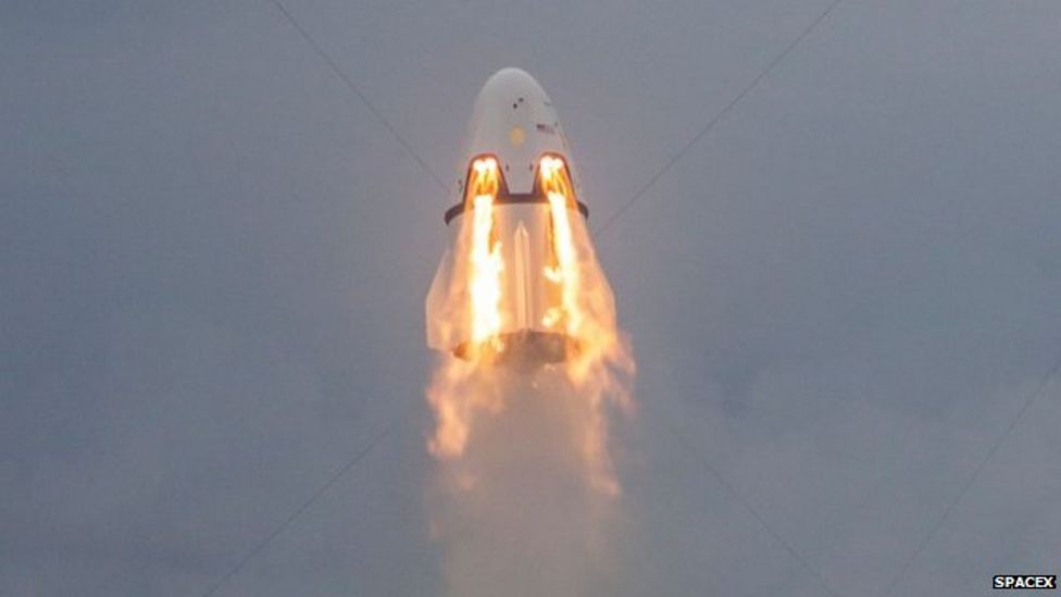 SpaceX: Crew Dragon's Test Flight In Graphics - BBC News