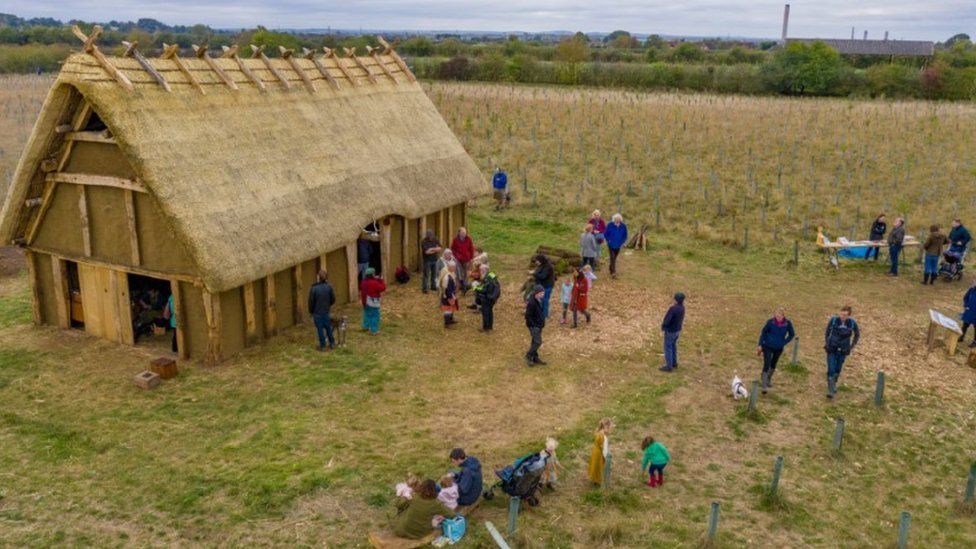 House of Wessex AngloSaxon building opens BBC News