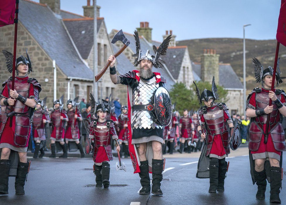 Up Helly Aa participants
