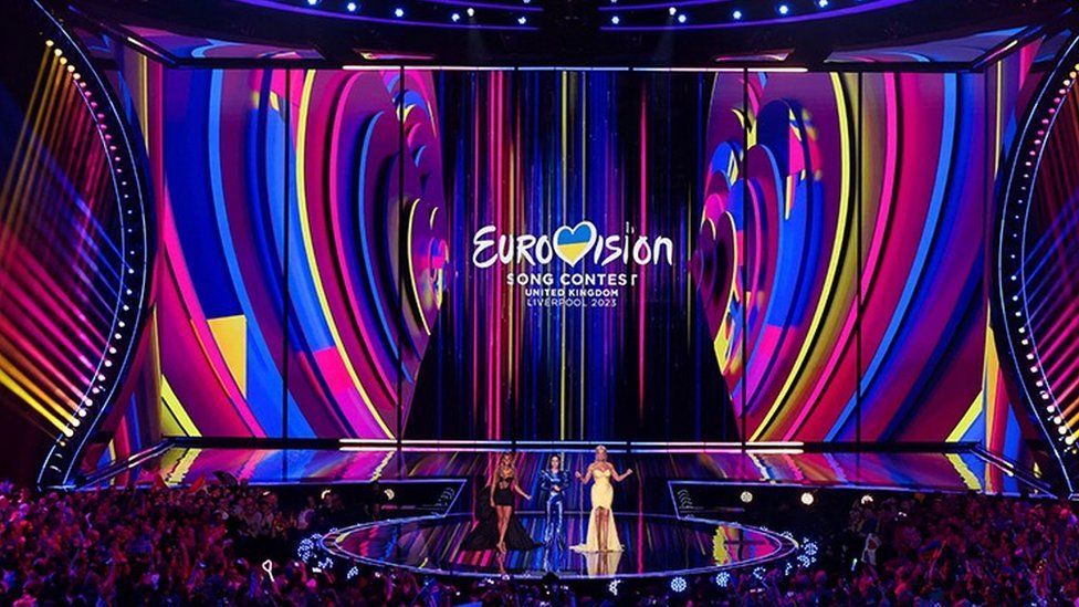 Eurovision Song Contest stage