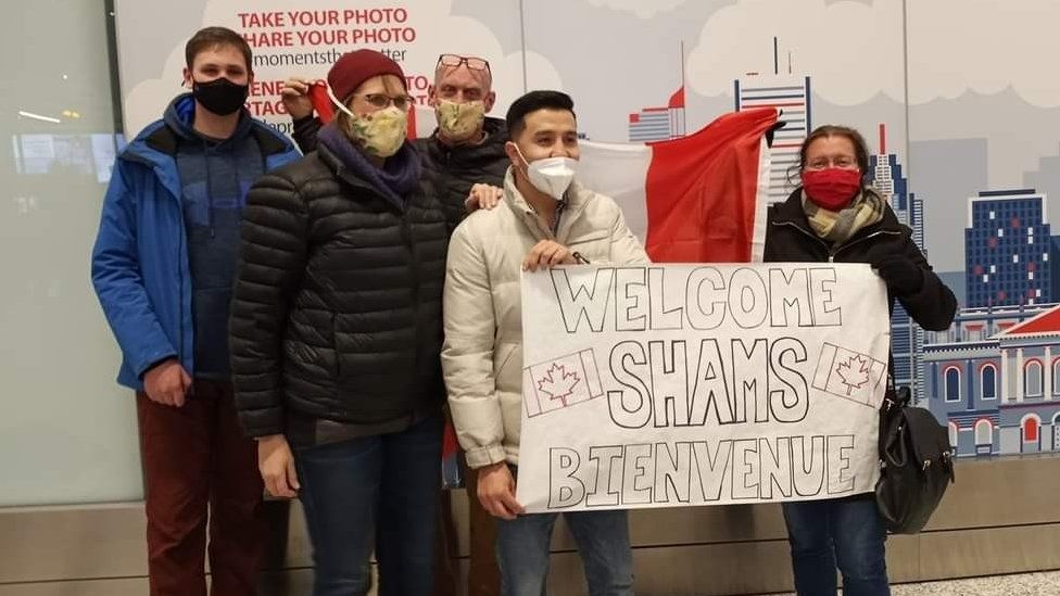 Shams being welcomed in Toronto