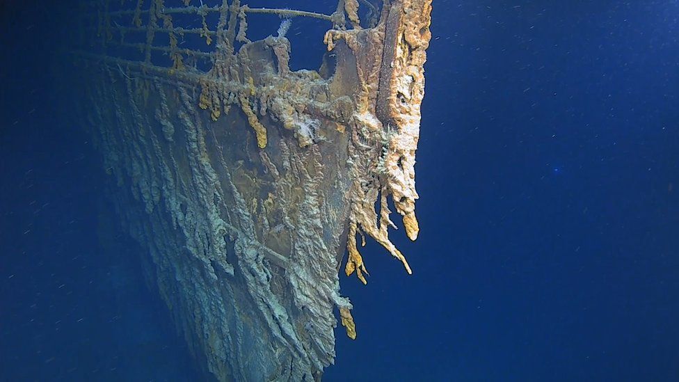 Titanic: las asombrosas imágenes actuales del barco que muestran su deterioro y cómo desaparece en el mar