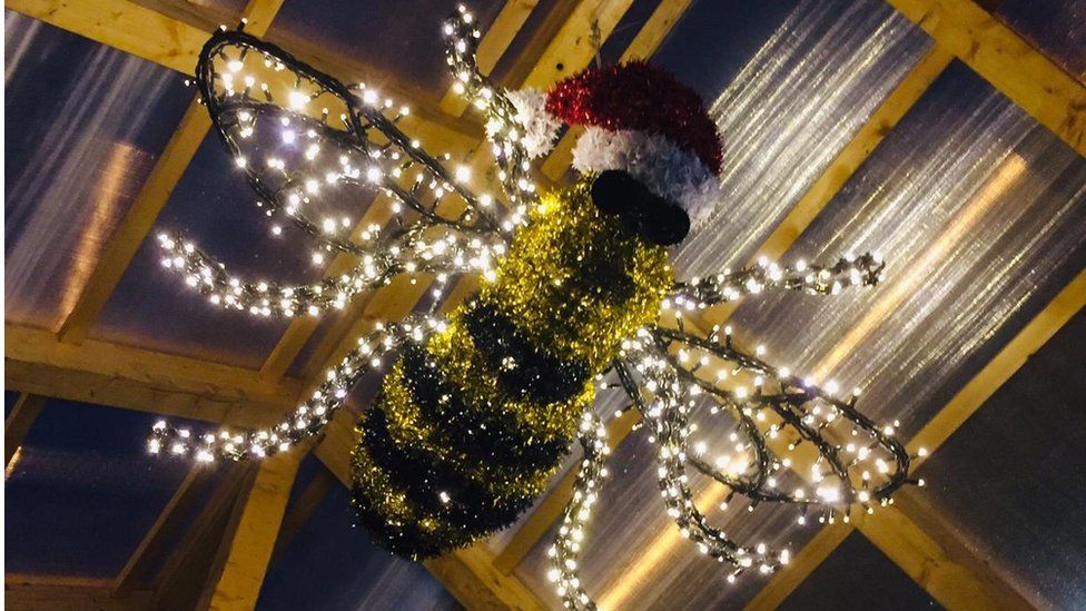 Manchester Christmas bee in Anja’s stall