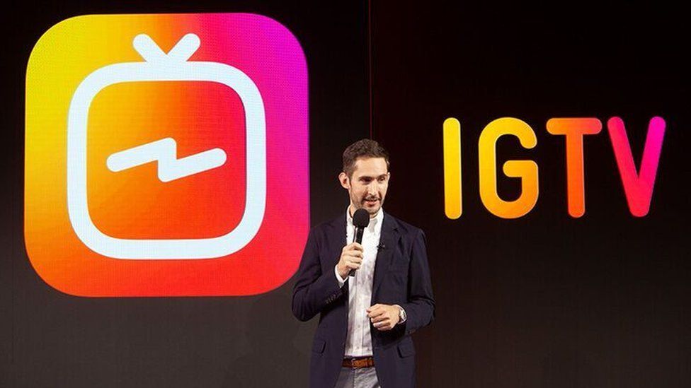 Kevin Sytrom launches IGTV