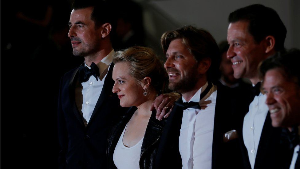 The director and stars of The Square