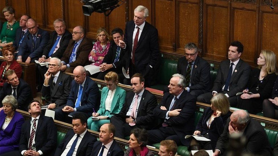 MPs in the chamber of the House of Commons