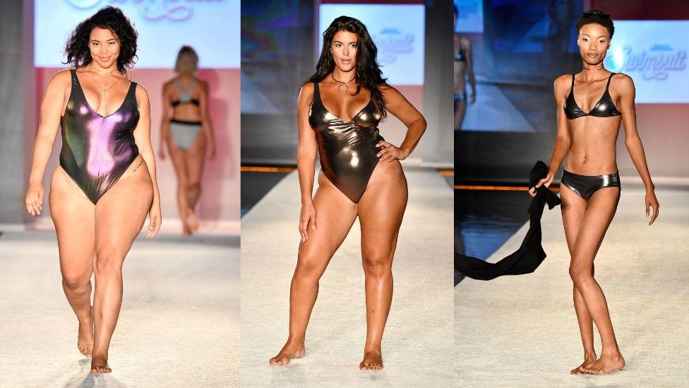 Models walk the runway during SWIMMIAMI Sports Illustrated Swimsuit 2018