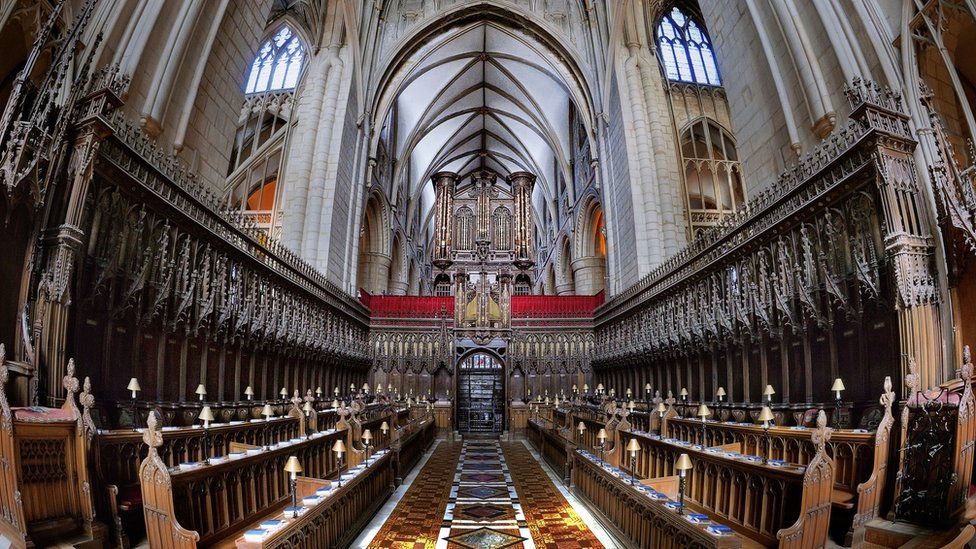 Interior of Gloucester Cathedral