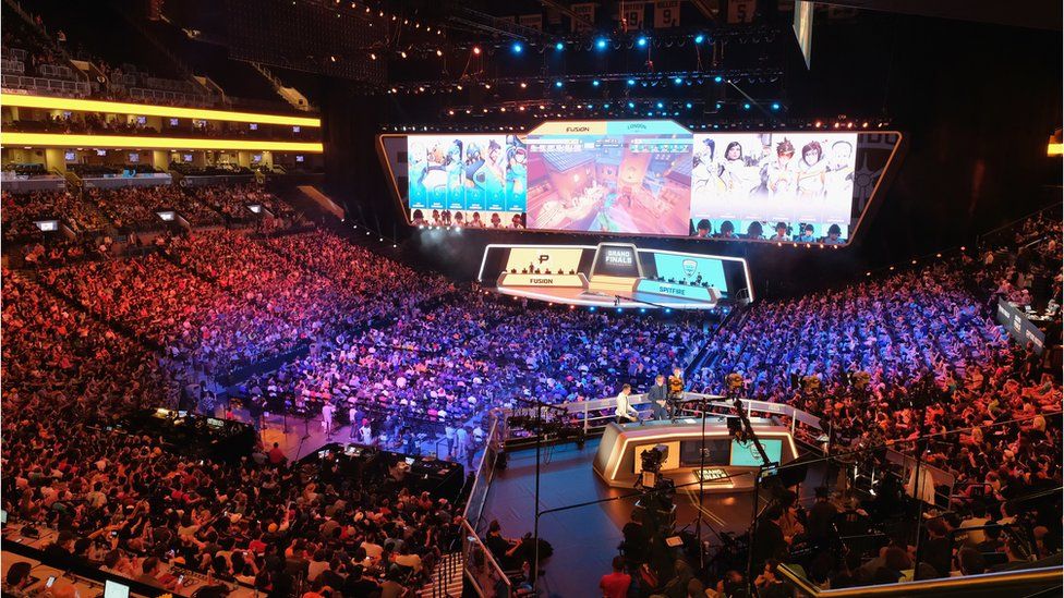 The Overwatch League finals in New York July 2018