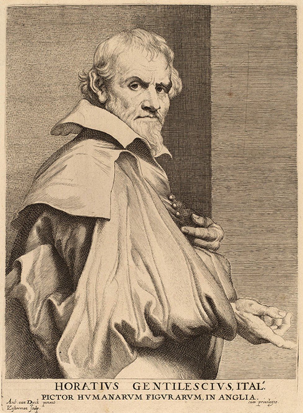 Artemisia's father, Orazio Gentileschi, 1630